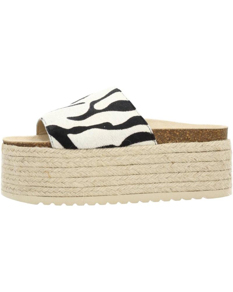 Sandali YELLOW  per Donna YU XL  ANIMAL PRINT