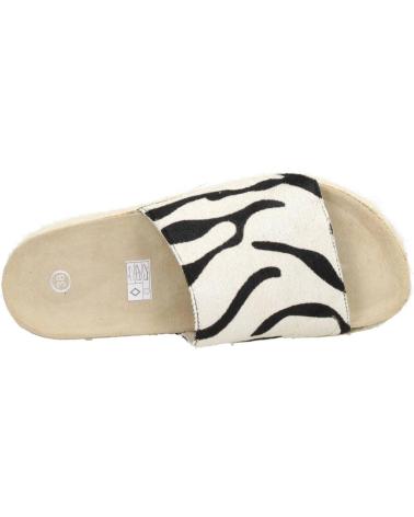 Sandali YELLOW  per Donna YU XL  ANIMAL PRINT