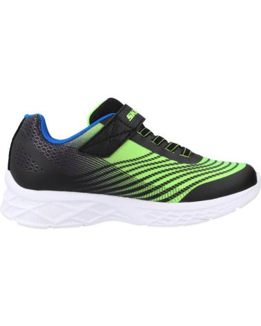 Esportes  de Menino SKECHERS MICROSPEC NEGRO