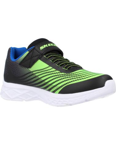 Esportes  de Menino SKECHERS MICROSPEC NEGRO