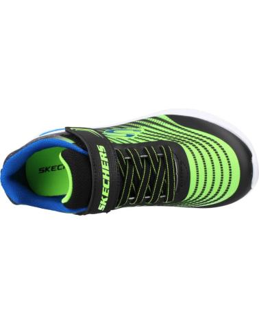 Esportes  de Menino SKECHERS MICROSPEC NEGRO