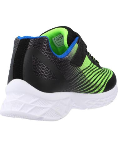 Esportes  de Menino SKECHERS MICROSPEC NEGRO