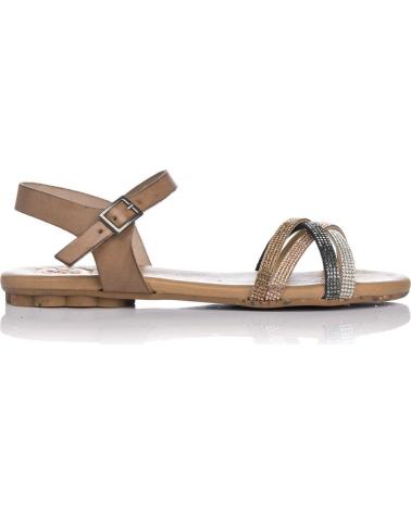 Sandalias PORRONET  de Mujer SANDALIAS PLANAS 2910 TAUPE  MARRóN