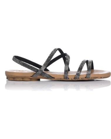 Woman Sandals PORRONET SANDALIAS PLANAS 2913 PLOMO PLATEADO