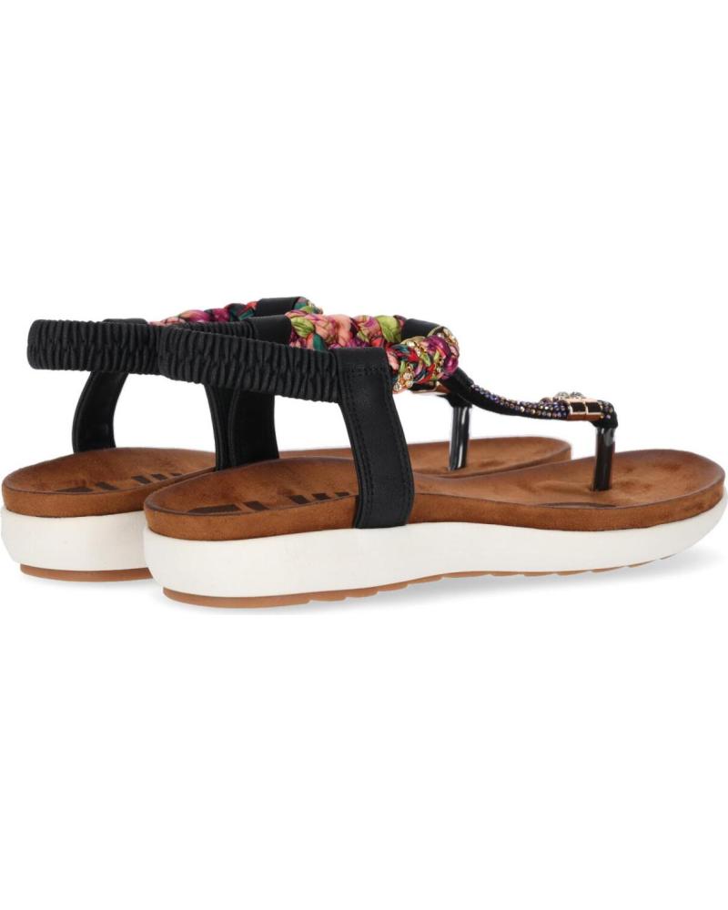 Sandalias De Mujer CHIKA10 CANELITA 02 NEGRO