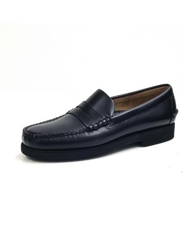 Schuhe für Herren SEBAGO CASTELLANO DE PIEL CON SUELA DE GOMA NEGRO