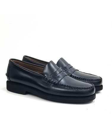 Schuhe für Herren SEBAGO CASTELLANO DE PIEL CON SUELA DE GOMA NEGRO