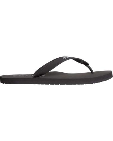 Chanclas de Hombre CALVIN KLEIN CHANCLAS JEANS FLIP FLOP RU CK BLACK