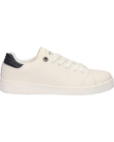 Woman and girl and boy Zapatillas deporte PEPE JEANS PBS30388 BROMPTON  800 WHITE