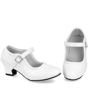 Schuhe BUBBLE BOBBLE  für Mädchen AB-2 ZAPATOS FLAMENCA  BLANCO