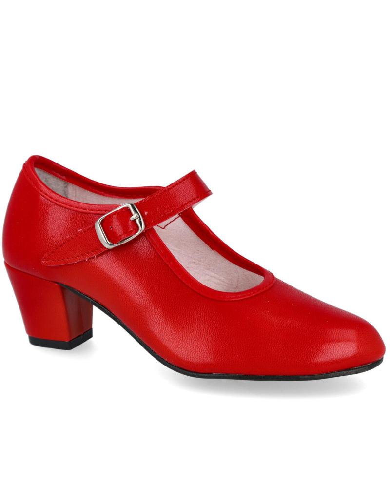 bubble bobble CREACIONES PASOS DE BAILE 15 ZAPATOS FLAMENCA ROJO