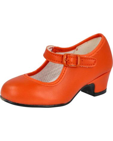 girl shoes L&R SHOES A OSUNA 80 ZAPATOS FLAMENCA  NARANJA