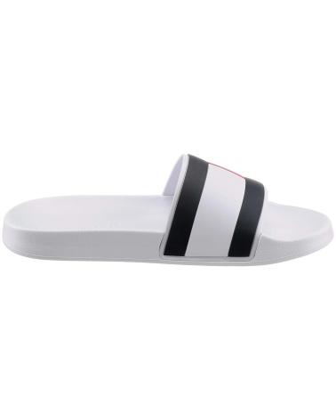 Chanclas de Hombre TOMMY HILFIGER CHANCLAS RUBBER TH FLAG P WHITE
