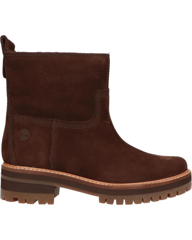 Botas TIMBERLAND  de Mulher A2576 COURMAYEUR  W821 DARK BROWN