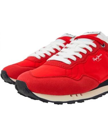 Deportivas de Hombre PEPE JEANS ZAPATILLAS NATCH MALE PMS30945 RED