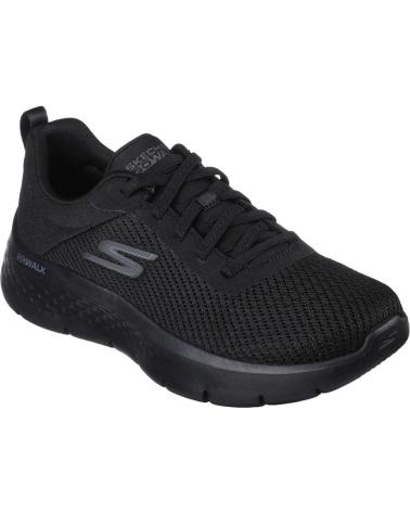 Deportivas De Mujer SKECHERS GO WALK FLEX  NEGRO