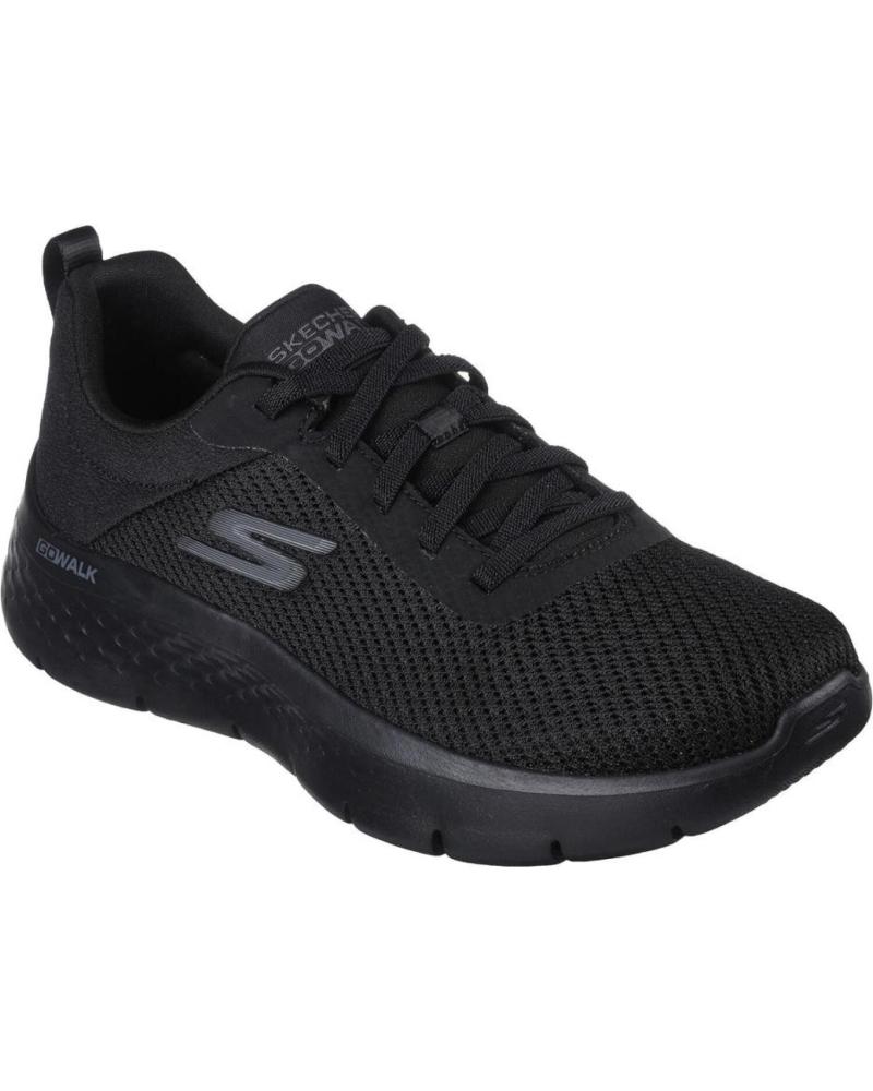 Zapatos De Mujer SKECHERS CALZADO 124952 BBK NEGRO NEGRO