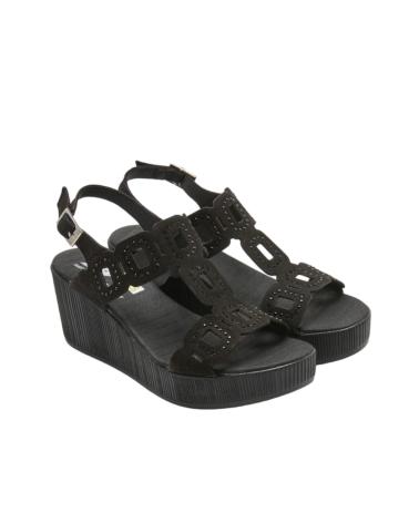 Sandalias de Mujer 24 HORAS 25715 NEGRO