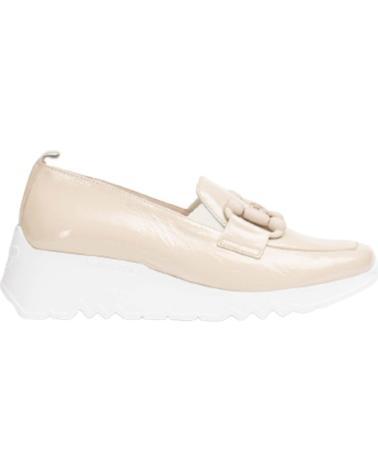 Mocasines de Mujer WONDERS ZAPATO E-6723 MUJE LACK NATURAL