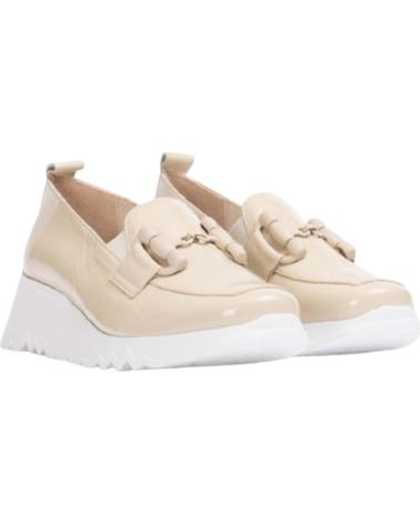 Mocasines de Mujer WONDERS ZAPATO E-6723 MUJE LACK NATURAL