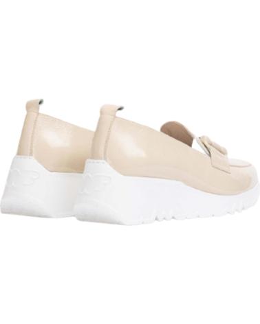Mocasines de Mujer WONDERS ZAPATO E-6723 MUJE LACK NATURAL