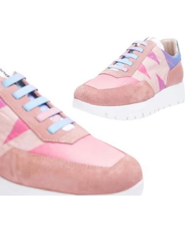 Zapatillas deporte de Mujer WONDERS ZAPATILLA A-2422-T ROSA DEGRADA ROSA DEGRADADO