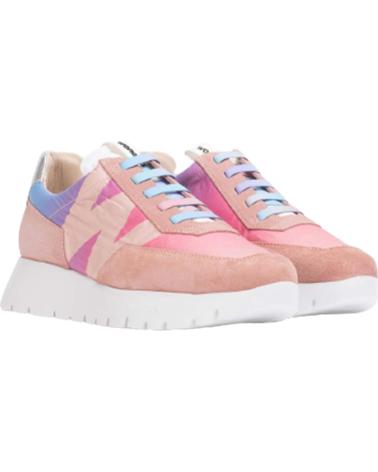Zapatillas deporte de Mujer WONDERS ZAPATILLA A-2422-T ROSA DEGRADA ROSA DEGRADADO