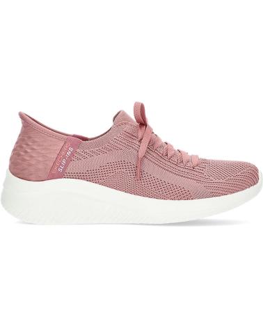 Deportivas SKECHERS  de Mujer y Niña SLIP-INS ULTRA FLEX 3 0 TONAL STRETC  ROSA