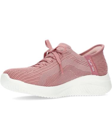 Deportivas SKECHERS  de Mujer y Niña SLIP-INS ULTRA FLEX 3 0 TONAL STRETC  ROSA