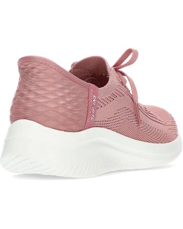Deportivas SKECHERS  de Mujer y Niña SLIP-INS ULTRA FLEX 3 0 TONAL STRETC  ROSA