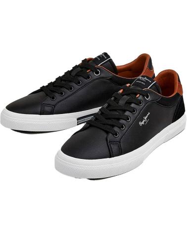 PEPE JEANS PEPE JEANS KENTON COURT M PMS30839 - ZAPATILLAS CASUAL NEGRAS BLACK