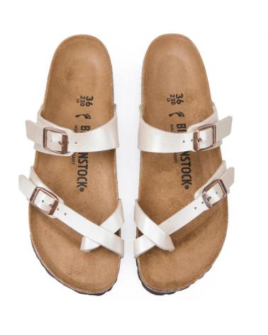 BIRKENSTOCK MAYARI PEARL WHITE BLANCO