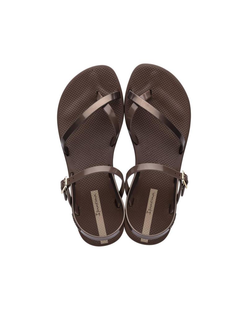 Woman Flip flops IPANEMA 82842-AG898 FASHION SAND VIII BROWN-BROWN