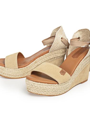 Sandalias POPA  de Mujer CA21801 010 ELGON SERRAJE  ARENA SERRAJE
