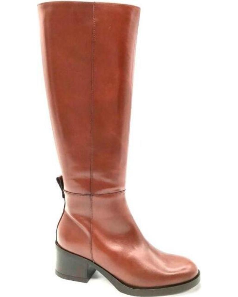 Botas WONDERS de Mujer BOTA ALTA TACON 3 CM MARRóN Botas WONDERS de Mujer BOTA ALTA TACON 3 CM MARRóN