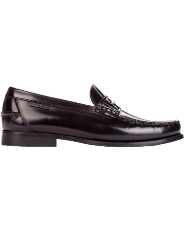 Scarpe MARTINELLI  per Uomo MOCASIN CASTELLANO SUELA CUERO  NEGRO