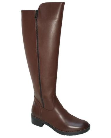 Botas de Mujer XTI BOTA ALTA TACON 3 CM MARRóN