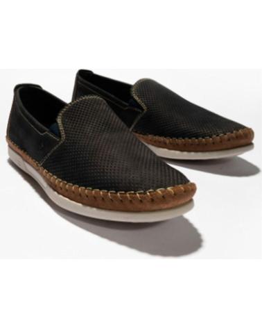 Zapatos de Hombre PITILLOS MOCASIN NOBUK AZUL