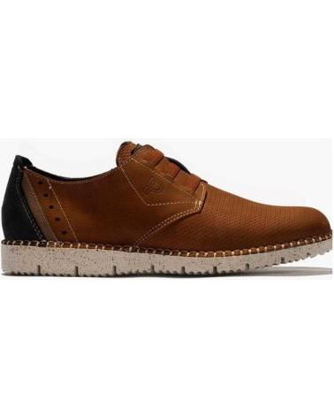 Zapatos de Hombre PITILLOS ZAPATO ELASTICOS MARRóN