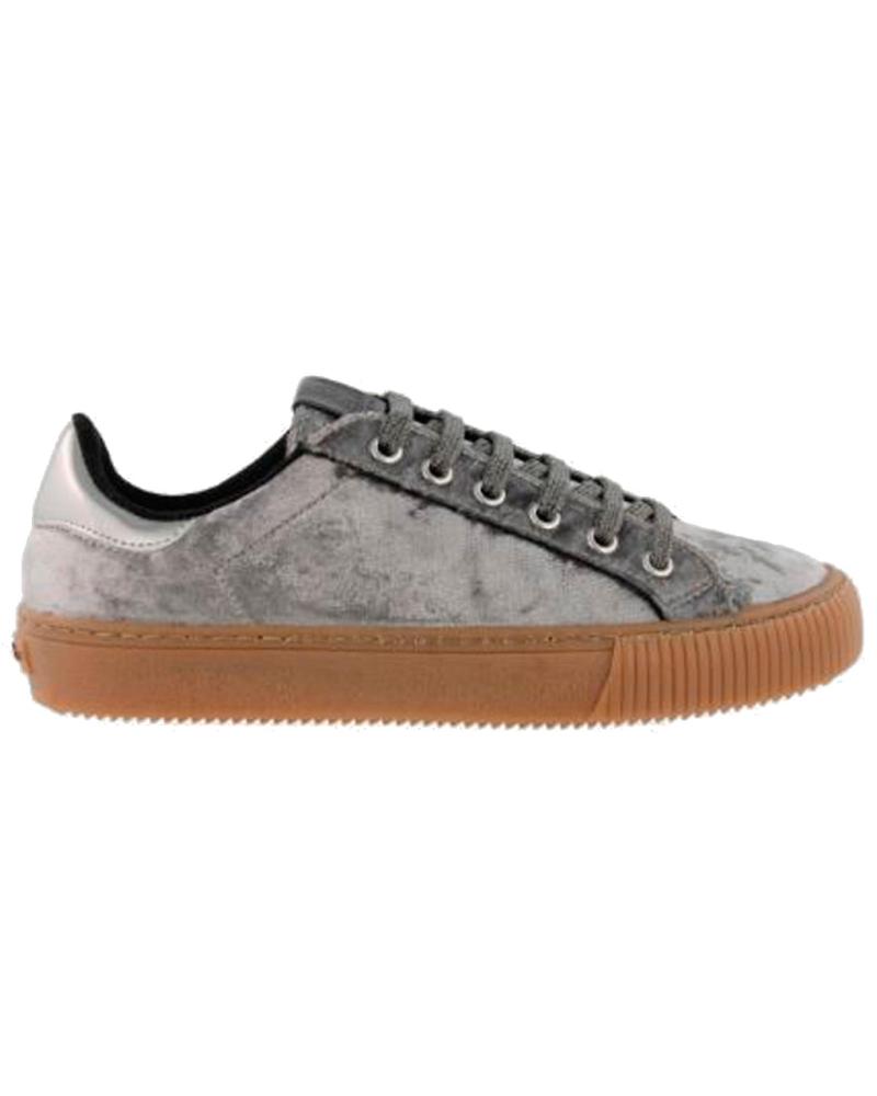 Deportivas VICTORIA  de Mujer ZAPATO TERCIOPELO  GRIS