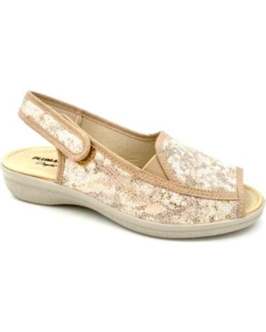 Sandalen für Damen ROAL SANDALIA VELCRO BEIGE