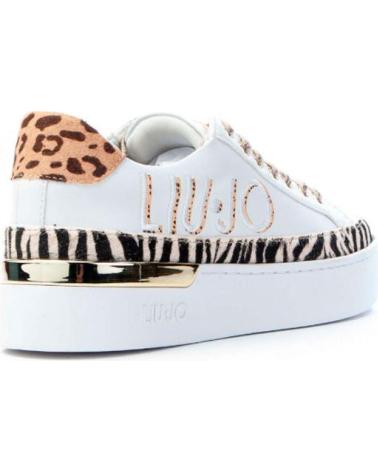Sportivo LIU JO  per Donna SNEAKER LIUJO SILVIA 52  BLANCO