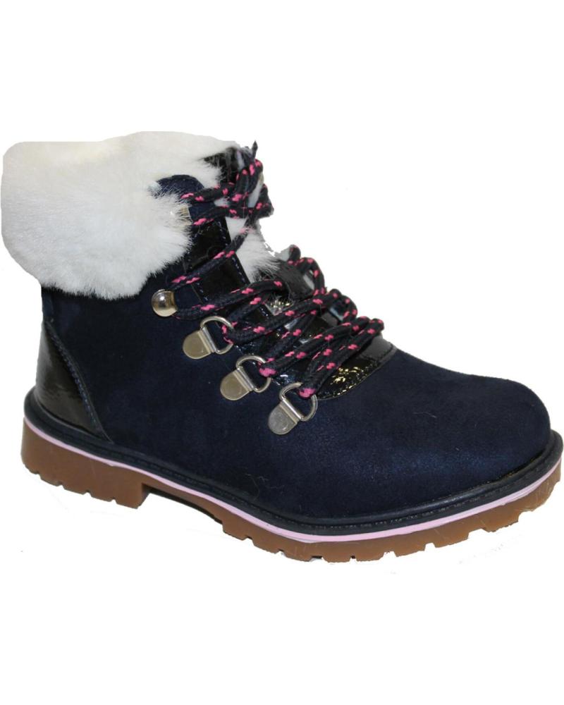 girl boots XTI BOTA FORRO PELO  AZUL