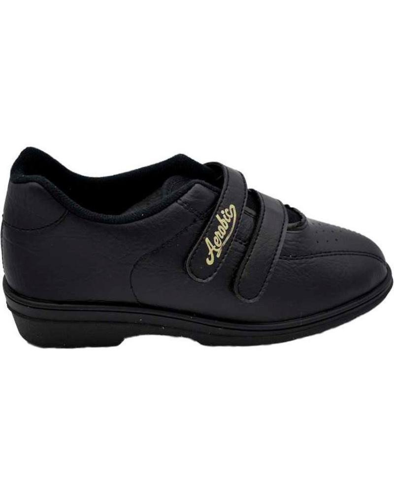Deportivas De Mujer OTRAS MARCAS AEROBIC VELCRO CUNA NEGRO