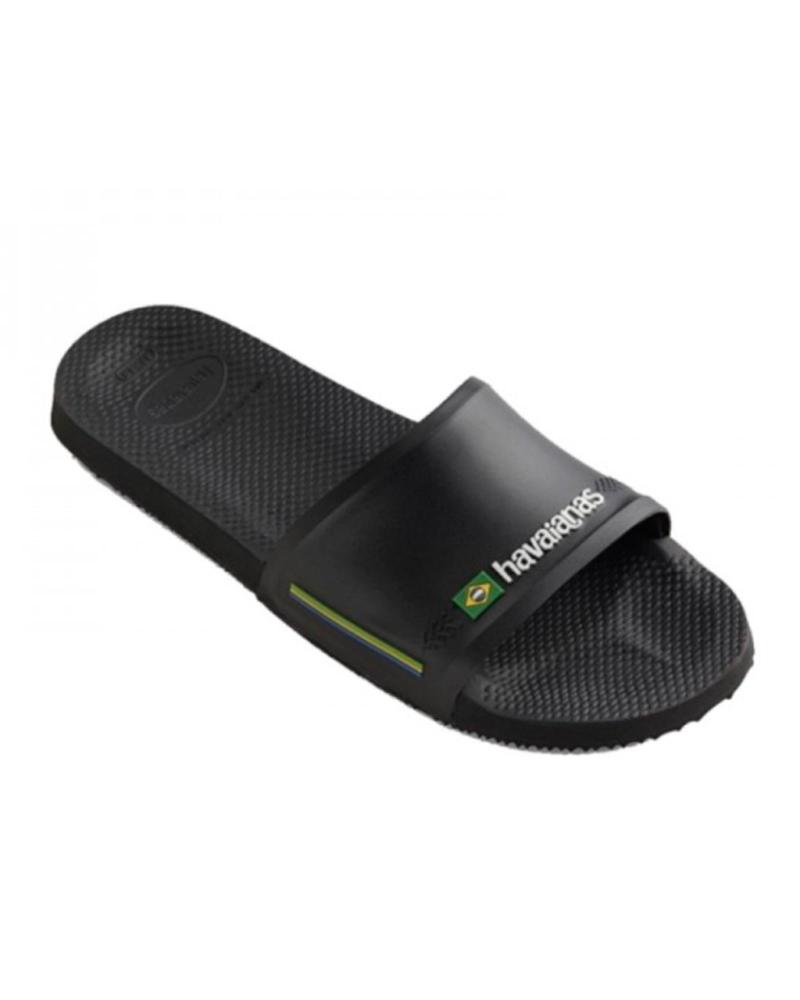 Tongs pour Femme HAVAIANAS SLIDE BRASIL FC NEGRO