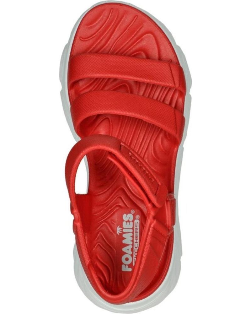 Sandali skechers rosso top