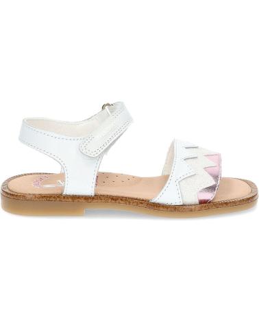 Sandali PABLOSKY  per Bambina SANDALIA CON VELCRO  NAPA NACAR BLANCO