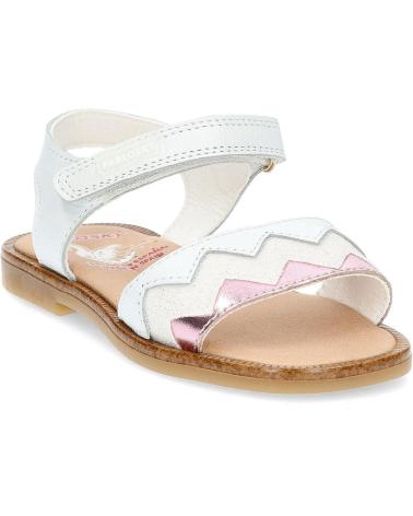 Sandali PABLOSKY  per Bambina SANDALIA CON VELCRO  NAPA NACAR BLANCO