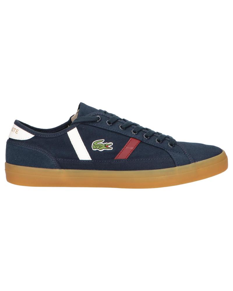 Sapatos Desportivos LACOSTE  de Homem 38CMA0055 SIDELINE  NWR NVY-WHT