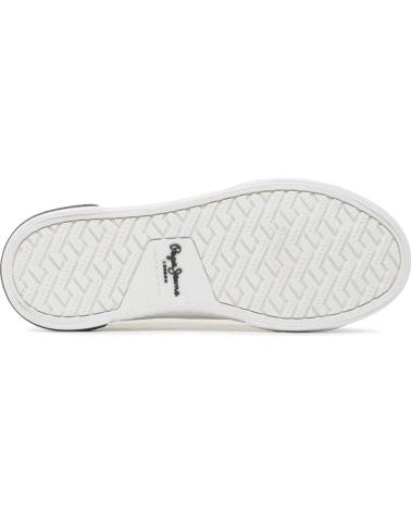 Sportivo per Donna e Bambino PEPE JEANS ZAPATILLAS LONA PBS30549 BLANCO